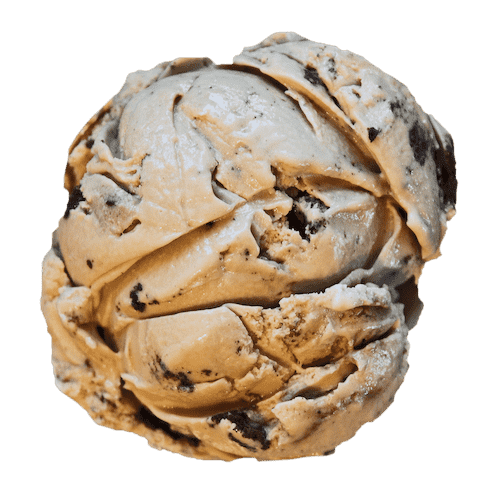 Mom's Mocha Almond Fudge Ice Cream Scoop